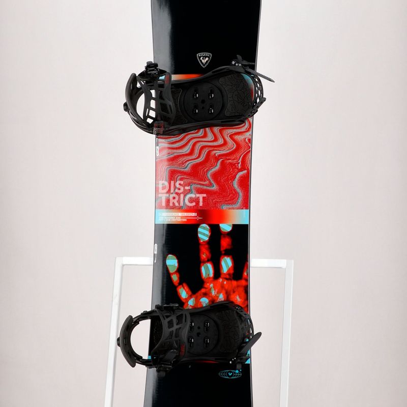 Сноуборд Rossignol District Infrablack + Battle M/L black/red 8