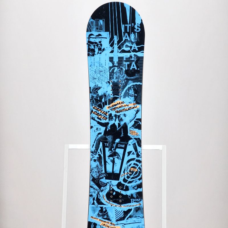 Сноуборд дитячий CAPiTA Scott Stevens Mini чорно-блакитний 1221143 11