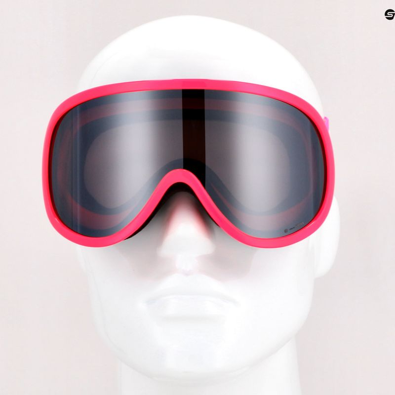 Маска лижна дитяча POC POCito Retina fluorescent pink/clarity pocito 11