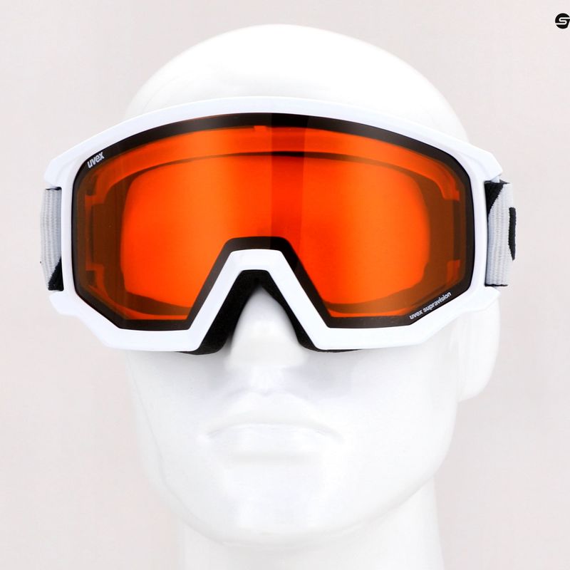 Маска лижна UVEX Athletic LGL white/lasergold lite rose 55/0/522/2130 11