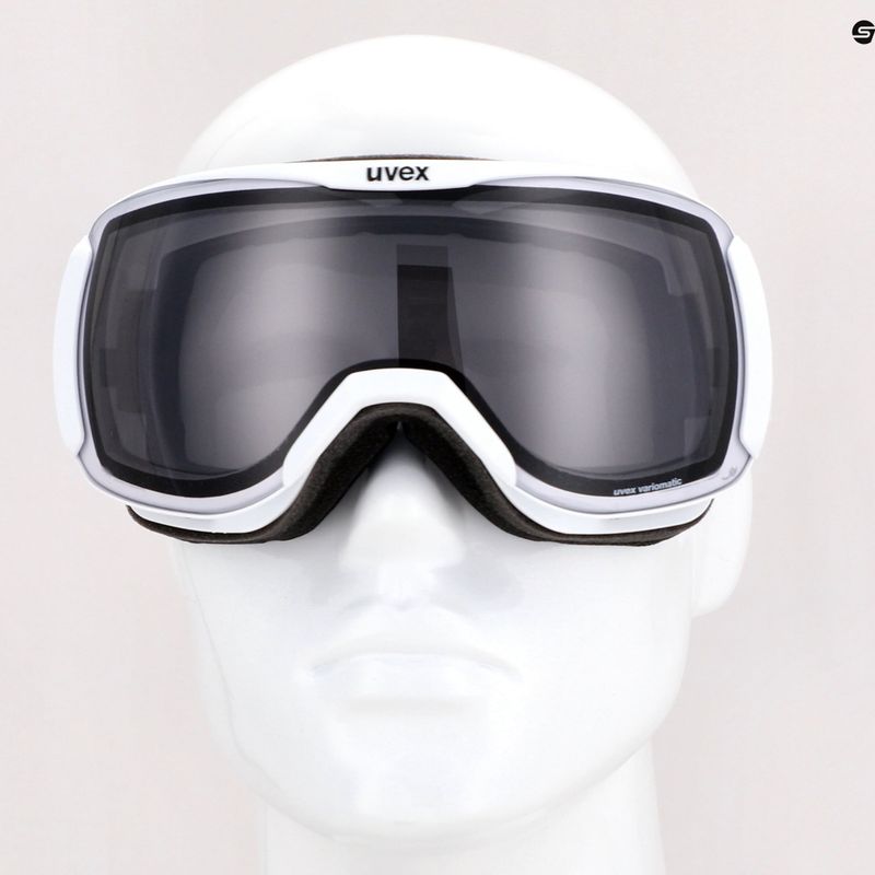 Маска лижна UVEX Downhill 2100 VPX white/variomatic polavision 55/0/390/1030 11