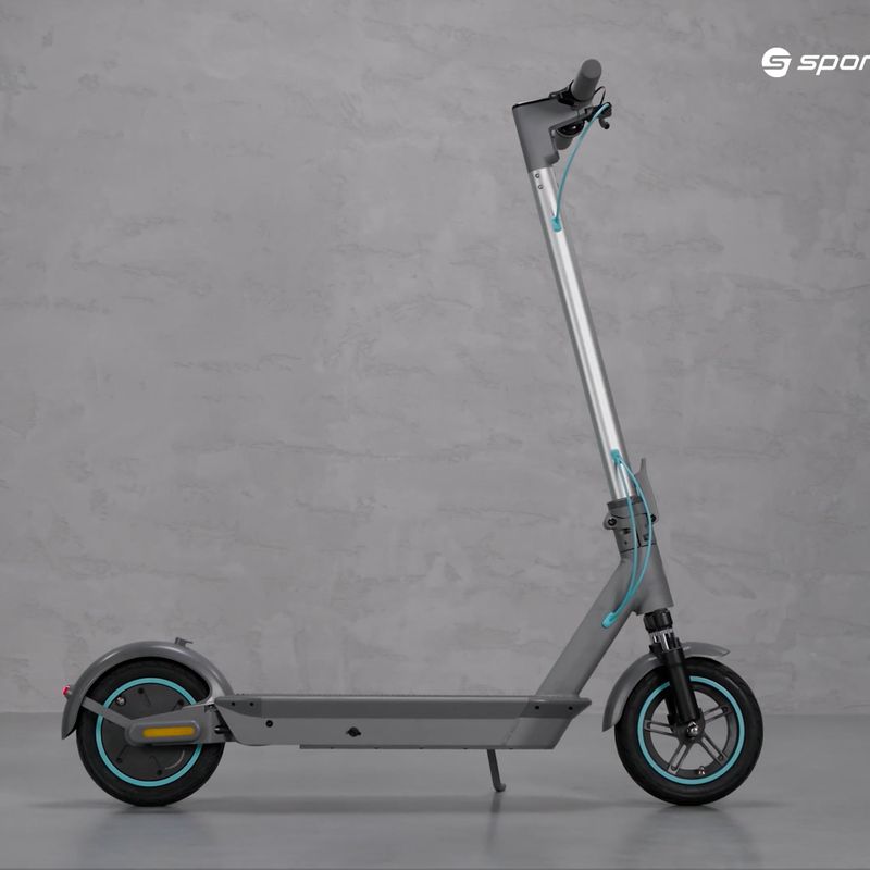 Електросамокат Motus Scooty 10 plus 2022 сріблястий 15
