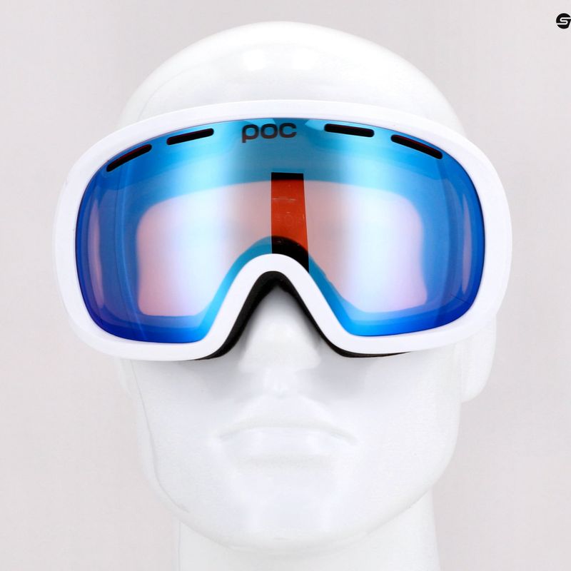 Маска лижна POC Fovea Mid Clarity Photochromic hydrogen white/clarity photo light pink/sky blue 11
