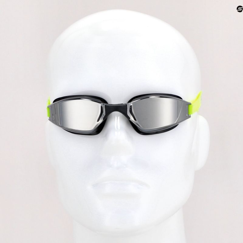 Окуляри для плавання Aquasphere Xceed black/yellow/mirror silver 7