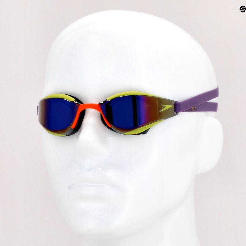 Окуляри для плавання Speedo Fastskin Hyper Elite Mirror imperial/salso/atomic lime/violet 68-12818G786 7