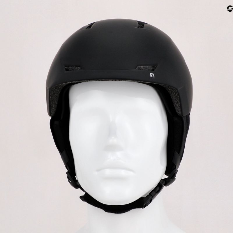 Шолом лижний чоловічий Salomon Pioneer Lt Access чорний L41199300 11
