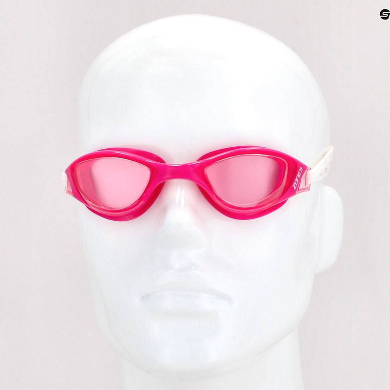 Окуляри для плавання ZONE3 Aspect pink/white SA20GOGAS114 7
