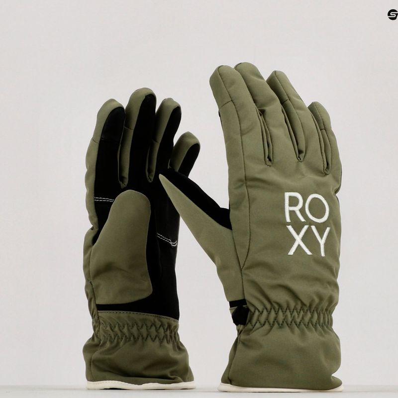 Рукавиці сноубордичні жіночі ROXY Freshfields deep lichen green 8