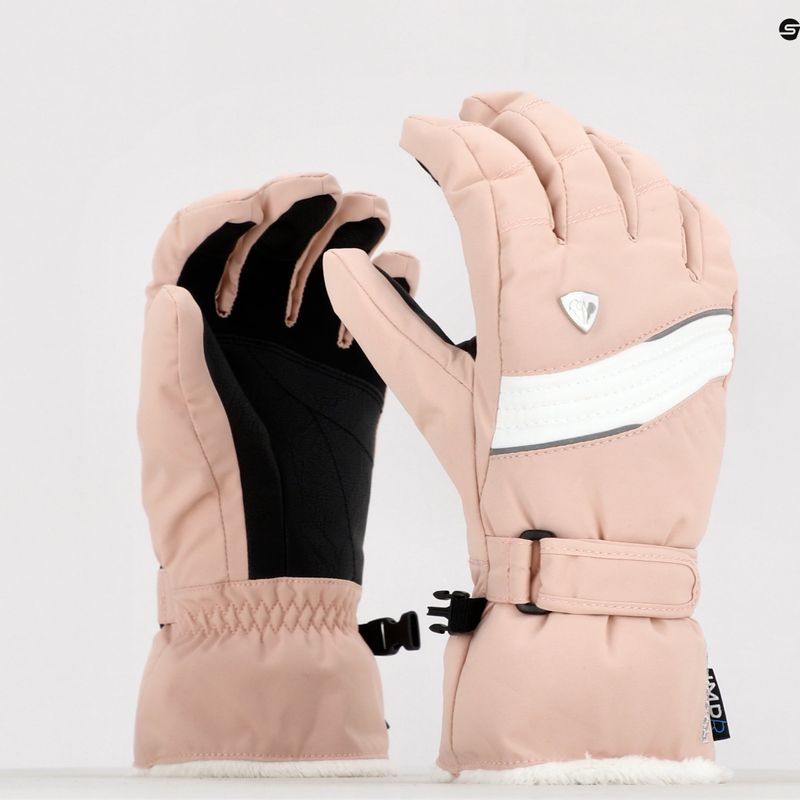 Рукавиці лижні жіночі Rossignol Saphir Impr G pink 7