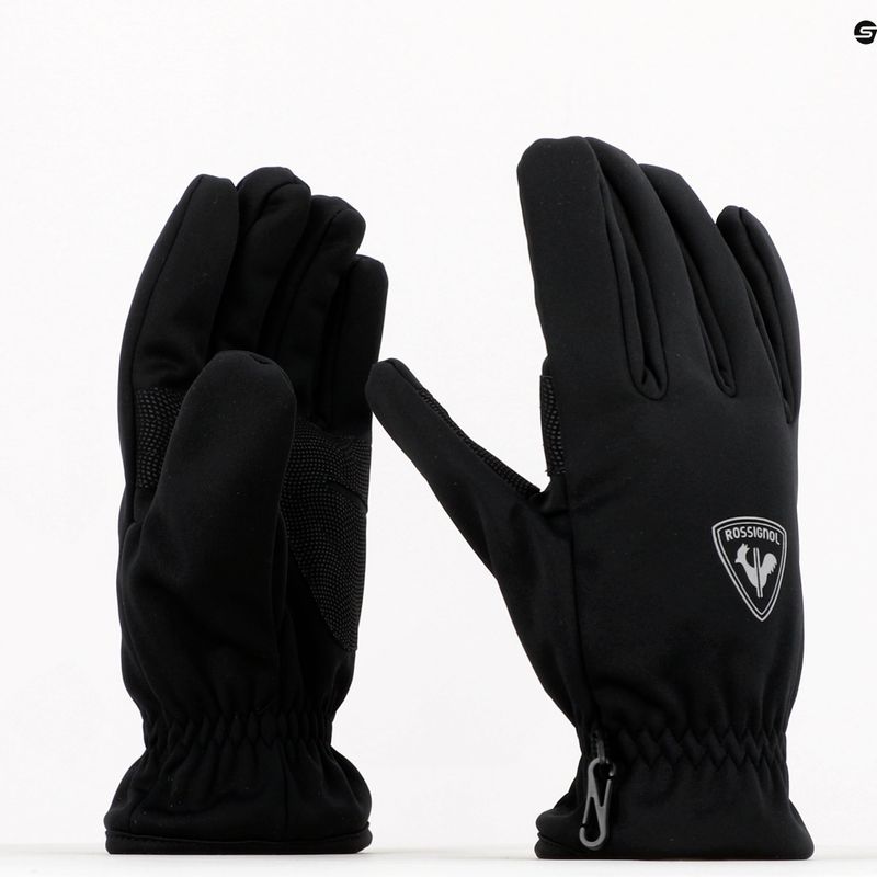 Рукавиці лижні чоловічі Rossignol Xc Softshell black 7