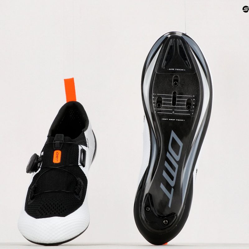 Кросівки велосипедні шосе чоловічі DMT KT1 white/black 17