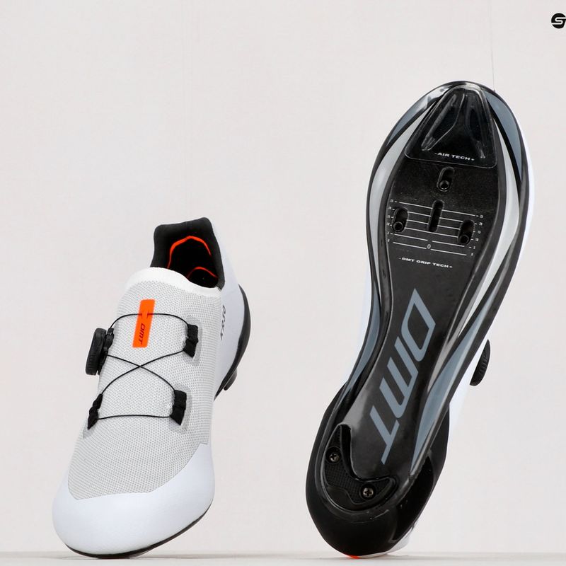 Кросівки велосипедні шосе чоловічі DMT KR30 white/black 17