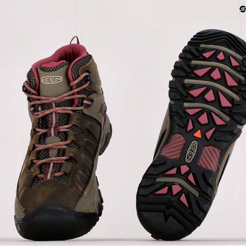 Черевики для трекінгу жіночі KEEN Targhee III Mid сірі 1023040 18