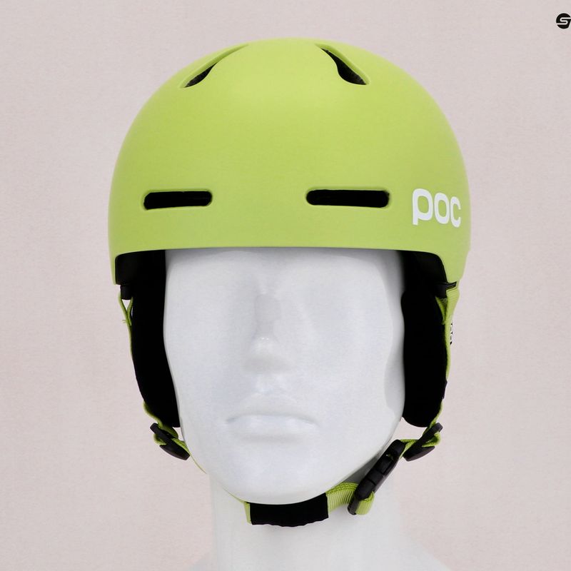 Шолом лижний POC Fornix MIPS lemon calcite matt 11