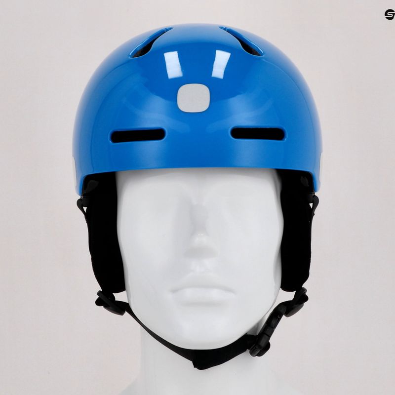 Шолом лижний дитячий POC POCito Fornix MIPS fluorescent blue 15