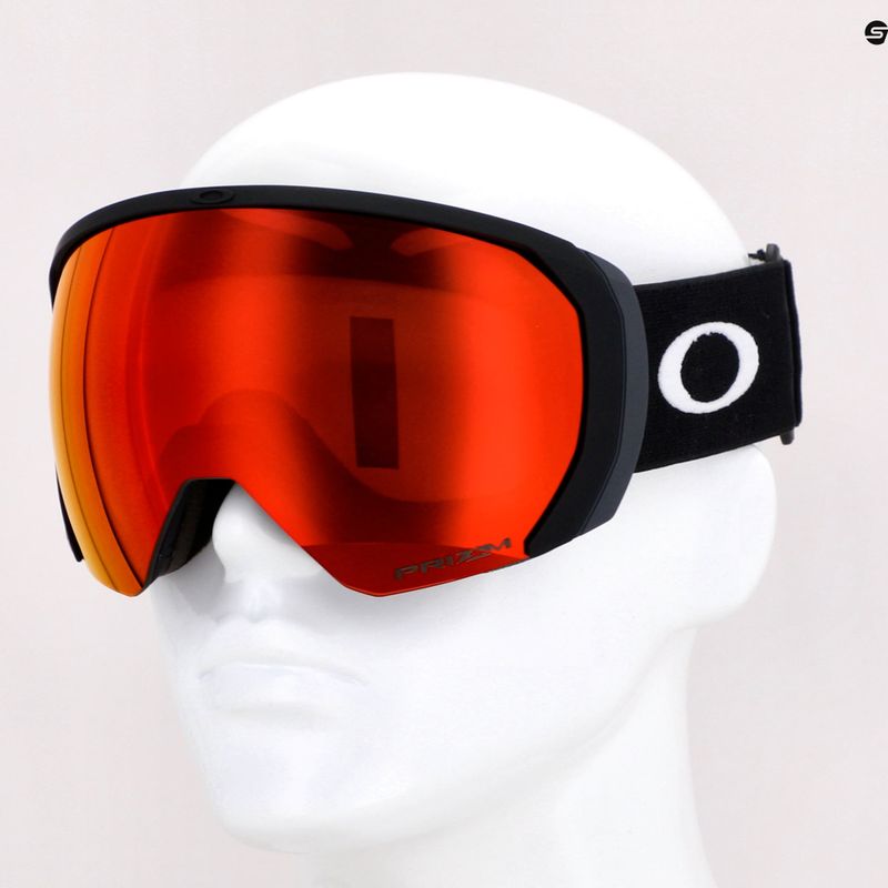 Маска лижна Oakley Flight Path matte black/prizm snow torch iridium OO7110-06 5