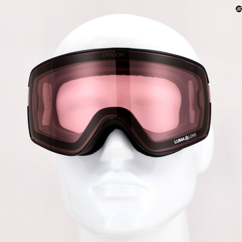 Маска лижна DRAGON NFX2 switch/lumalens photochromic light rose 43658/6030062 11