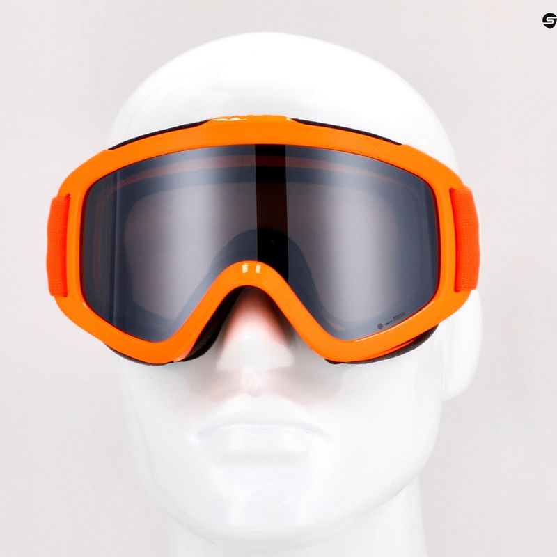 Маска лижна дитяча POC POCito Iris fluorescent orange/clarity pocito 11