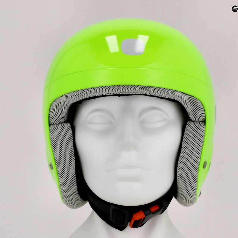 Шолом лижний дитячий POC POCito Skull fluorescent yellow/green 11