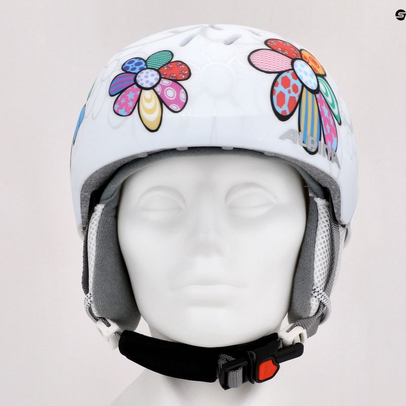 Шолом лижний дитячий Alpina Pizi patchwork/flower matt 14