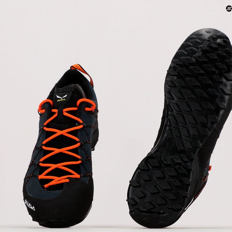 Кросівки для трекінгу чоловічі Salewa Wildfire 2 GTX чорно-блакитні 00-0000061414 11