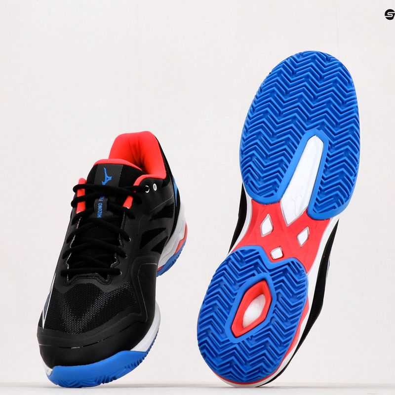 Кросівки для падл-тенісу чоловічі Mizuno Wave Exceed Light CC Padel чорні 61GB222210 16