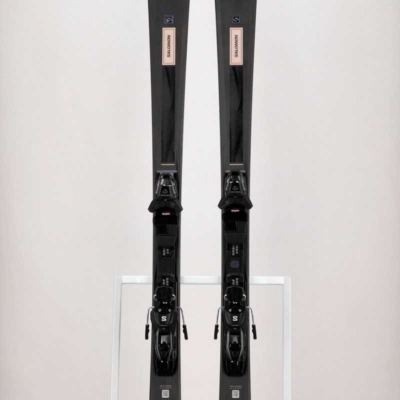 Лижі гірські жіночі Salomon S Max 8W + M10 чорні L47056100 16