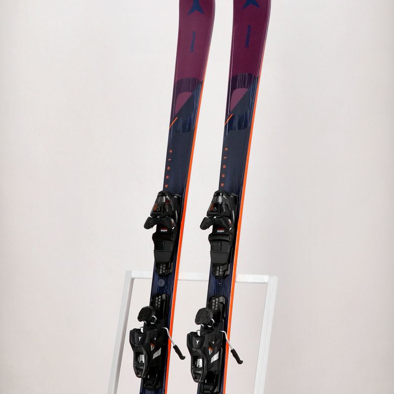 Лижі гірські жіночі Atomic Cloud Q9 + M10 GW black/berry 16