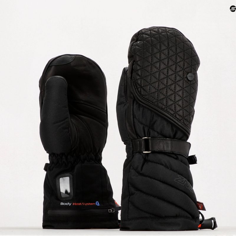 Рукавиці лижні з підігрівом damskie Lenz Heat Glove 6.0 Finger Cap Mittens чорні 1206 8