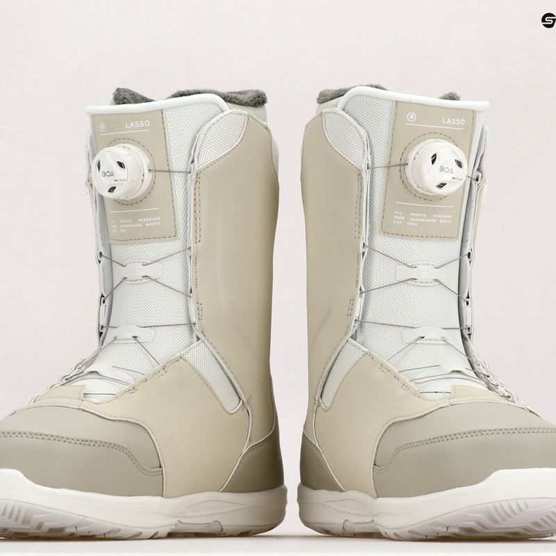 Черевики для сноуборду чоловічі  RIDE LASSO білі 12E2006.1.5 10