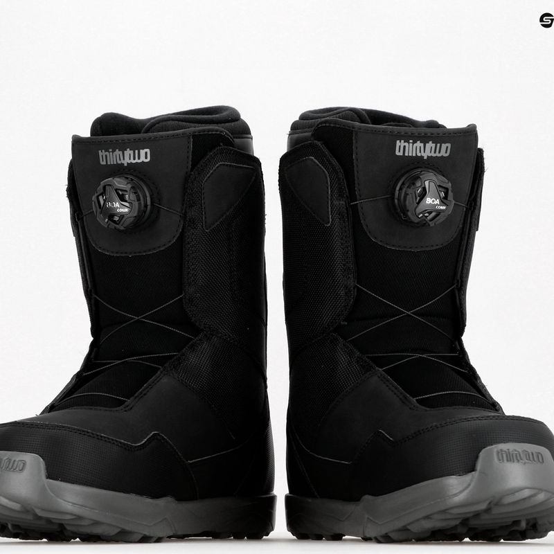 Черевики для сноуборду чоловічі ThirtyTwo Shifty Boa '22 чорні 8105000488 14