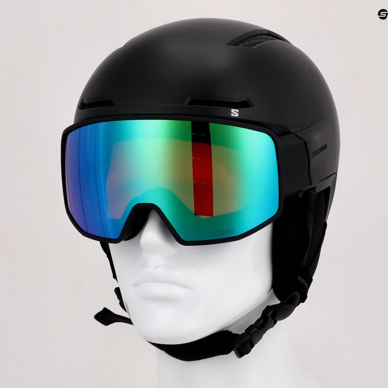 Шолом лижний Salomon Driver Pro Sigma S2 чорний L47011700 17