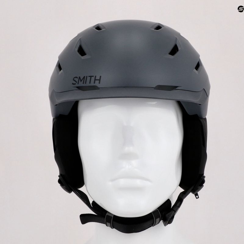 Шолом лижний Smith Level сірий E00629 13