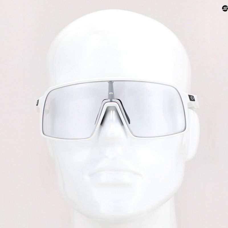 Окуляри велосипедні Oakley Sutro matte white/clear to black photochromic 0OO9406 11