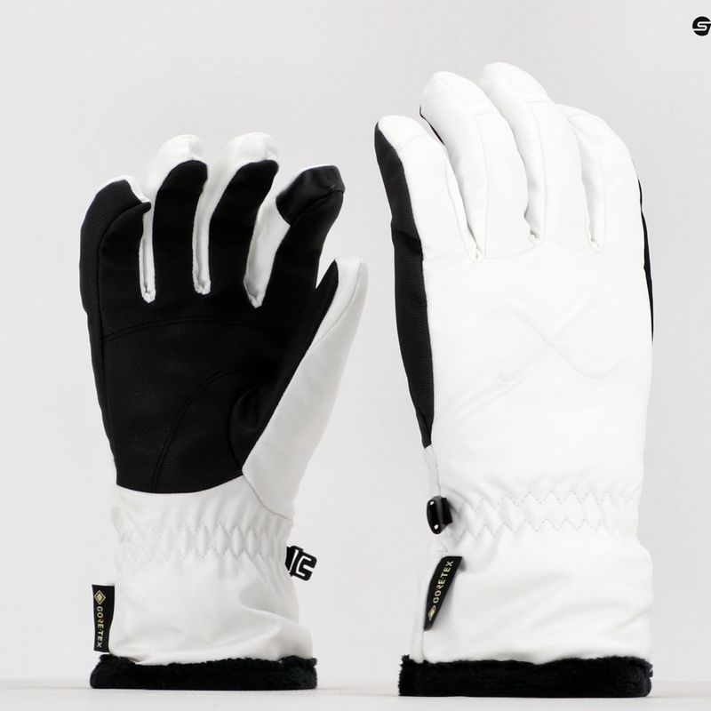 Рукавиці лижні жіночі KinetiXx Ada Ski Alpin GTX білі 7019-110-02 7