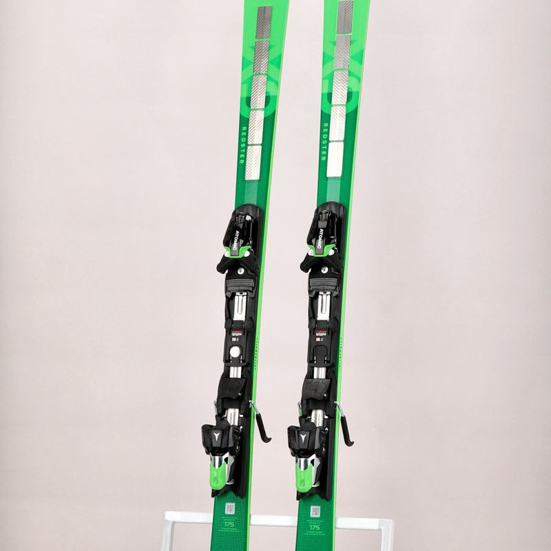 Лижі гірські чоловічі Atomic Redster X9S Revo S + X12 GW зелені AA0028942/AD5002122000 16