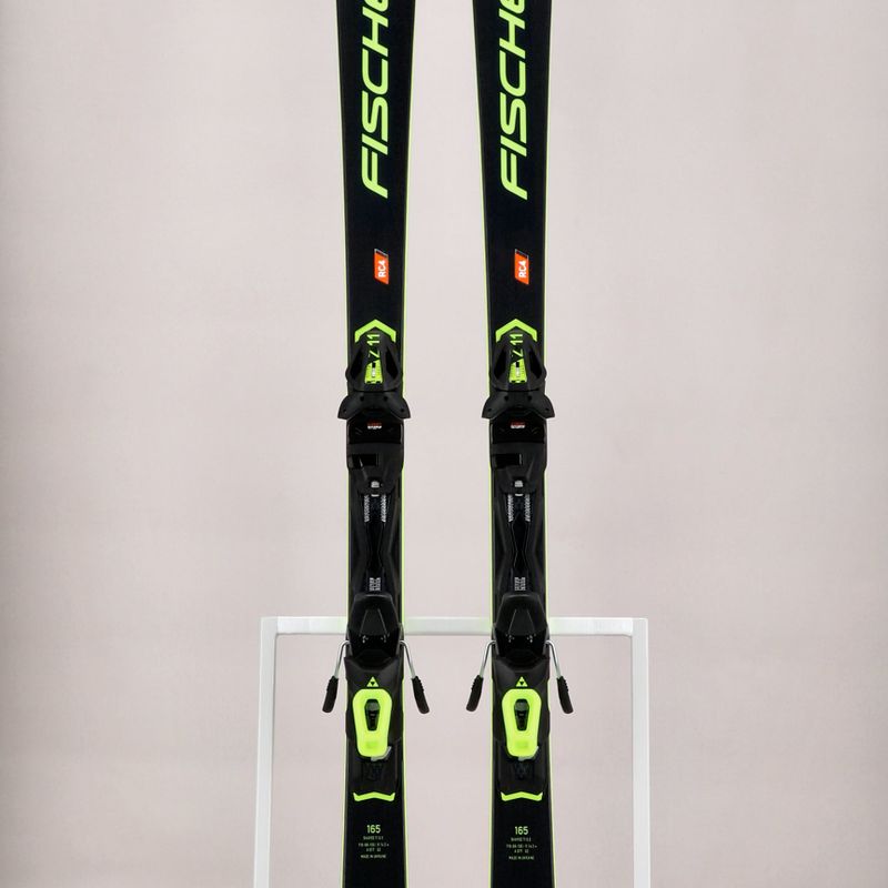 Лижі Fischer RC4 RCS Black Allride + кріплення RC4 Z11 PR чорні/жовті 12