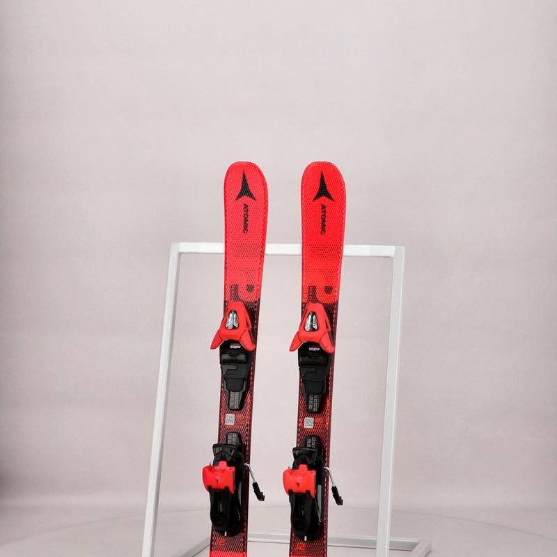 Лижі гірські дитячі Atomic Redster J2 + C5 GW red 16