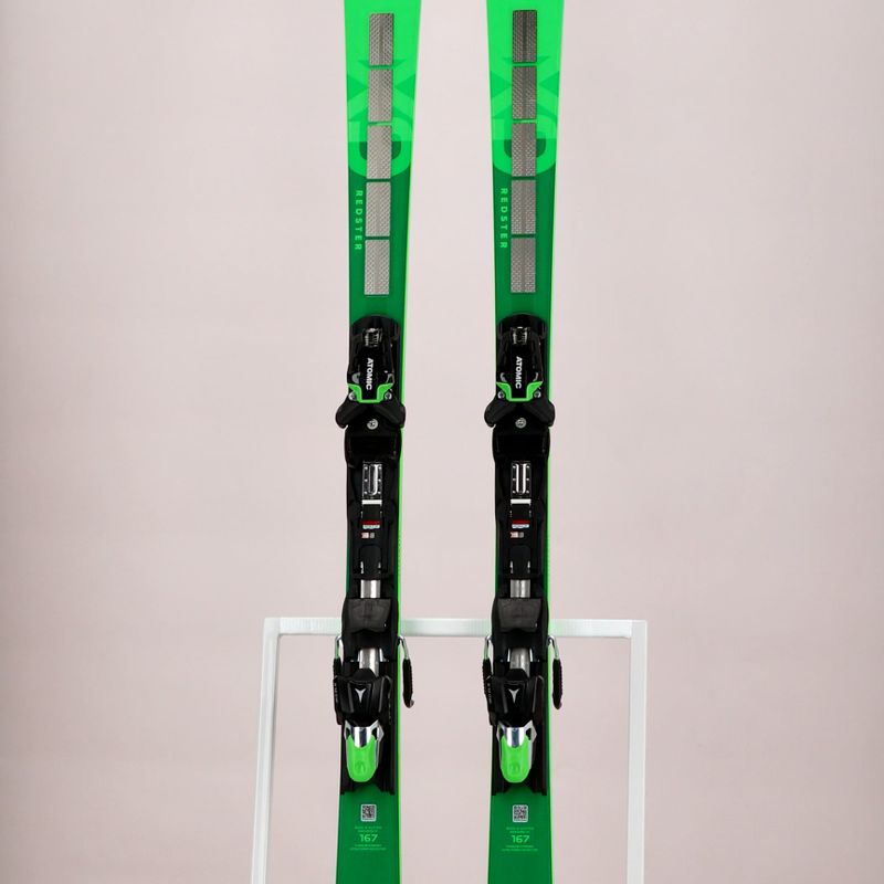 Лижі гірські чоловічі Atomic Redster X9S Revoshock S + X12 GW green 16
