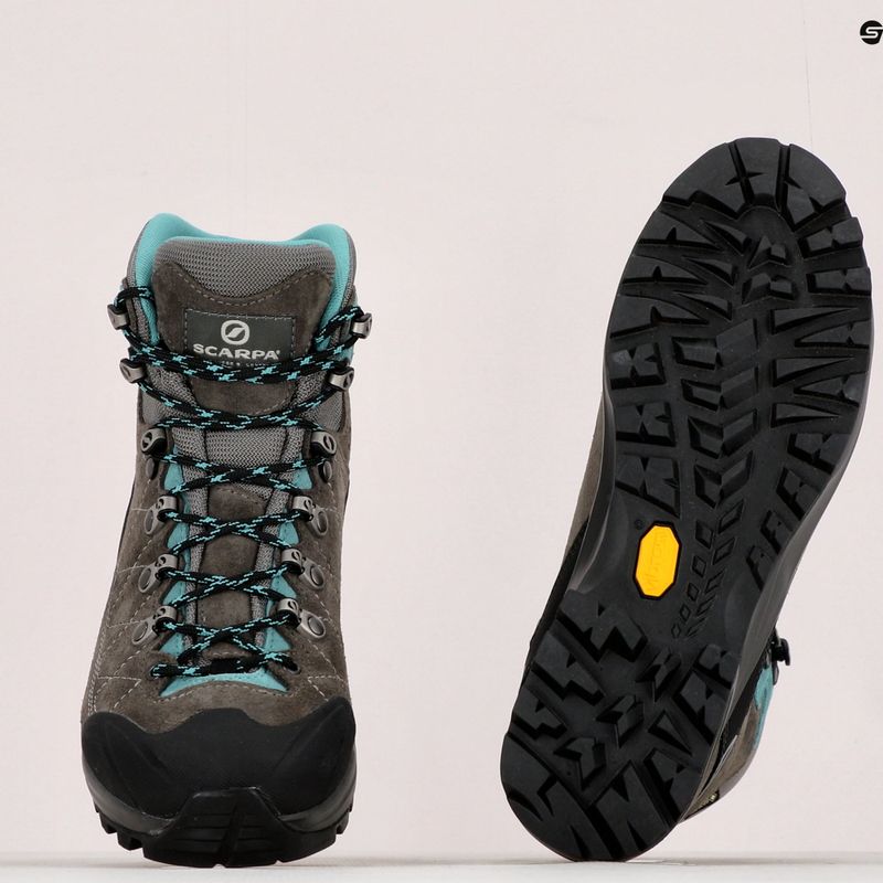 Черевики для трекінгу жіночі SCARPA Kailash Trek GTX сірі 61056 19
