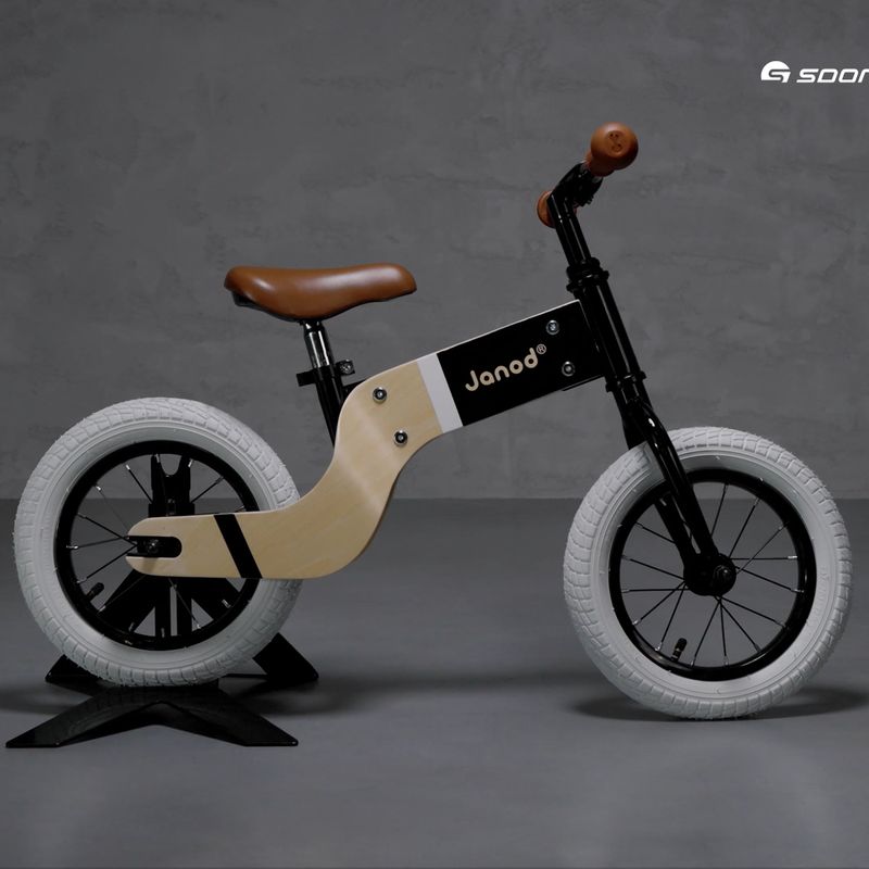 Велосипед біговий Janod Bikloon Deluxe коричнево-чорний J03281 5