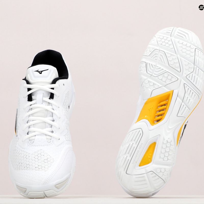 Кросівки гандбольні чоловічі Mizuno Wave Stealth V білі X1GA180013 12