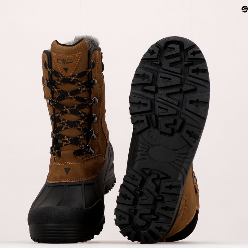 Черевики зимові чоловічіCMP Kinos Snowboots коричневі 3Q48867 13