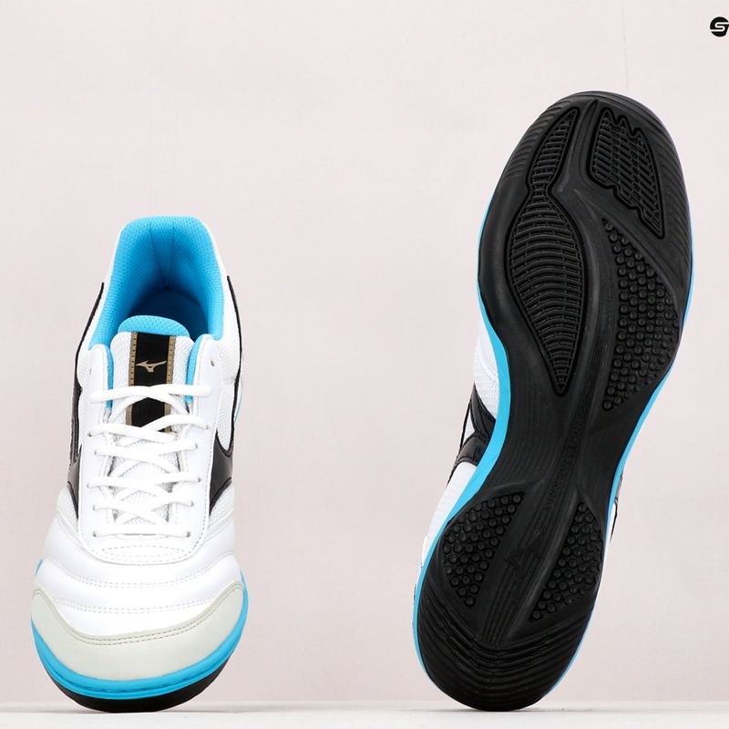Футбольні бутси Mizuno Morelia Sala Club IN біло-чорні Q1GA220309 13