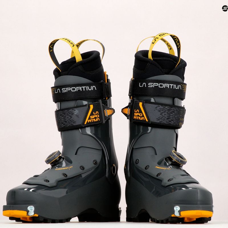 Черевики для скітуру чоловічі La Sportiva Solar II сіро-жовті 89G900100 17