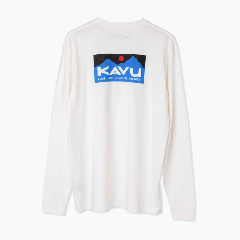 Лонгслів чоловічий KAVU Etch Art. off white 2