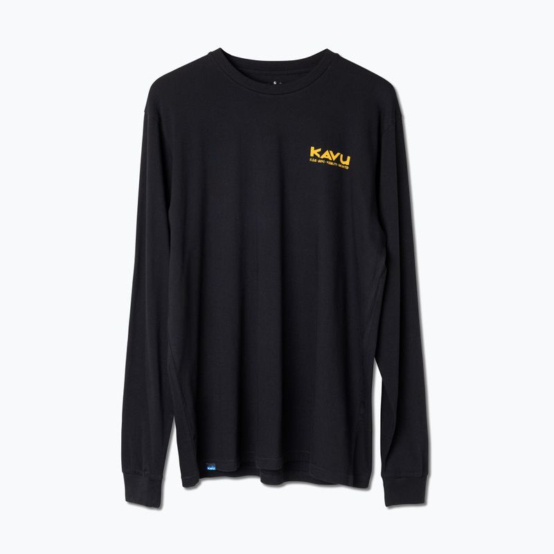 Лонгслів чоловічий KAVU Free Time black