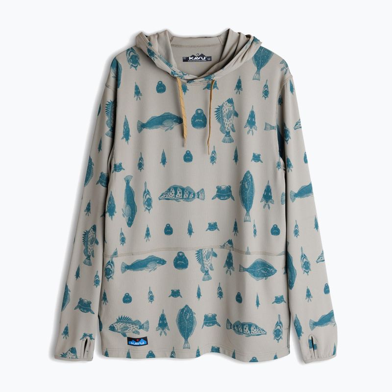 Кофта чоловіча KAVU Sol Hoodie fish the line