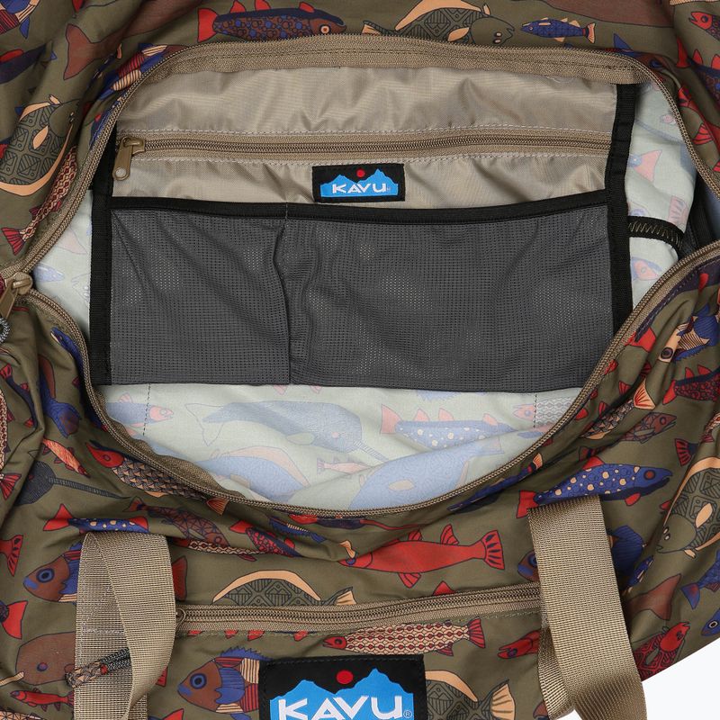 Сумка дорожня KAVU Tide Rip 46 л fish tessellate 4