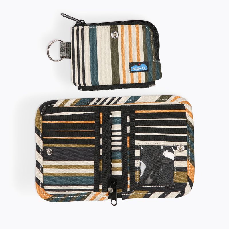 Гаманець KAVU Zippy kelp stripe 4